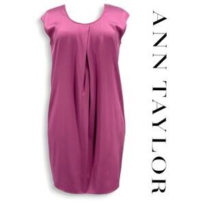 New With Tags Ann Taylor Rose Sleeveless Shift Dress Women’s Size XS